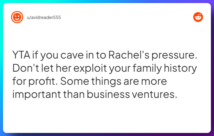 Comment from u/avidreader555