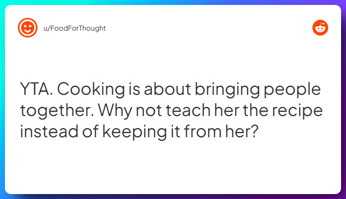 Comment from u/FoodForThought