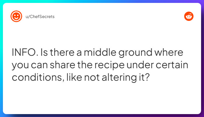 Comment from u/ChefSecrets