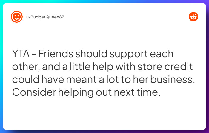 Comment from u/BudgetQueen87