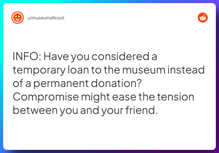 Comment from u/museumsRcool