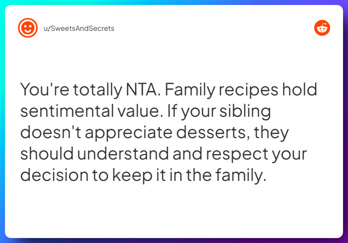 Comment from u/SweetsAndSecrets