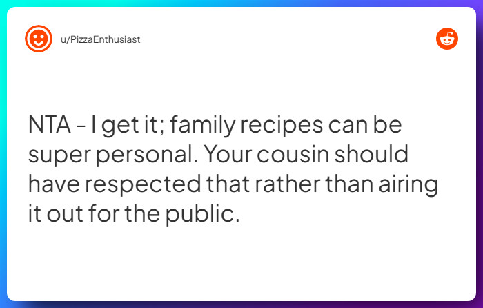 Comment from u/PizzaEnthusiast