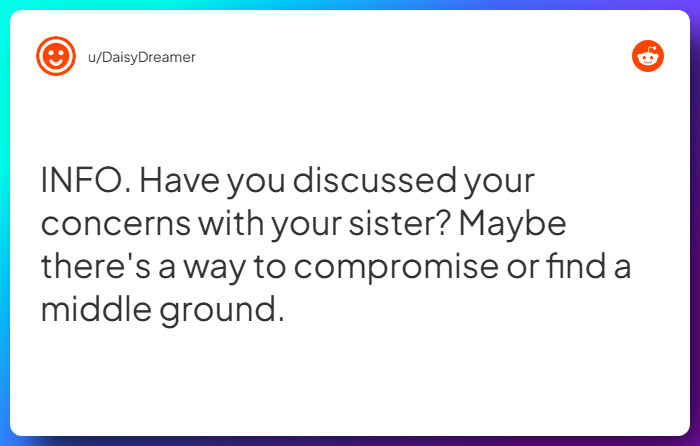 Comment from u/DaisyDreamer