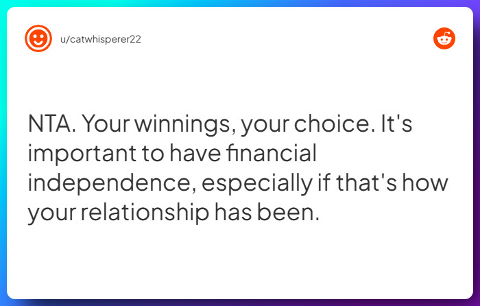 Comment from u/catwhisperer22