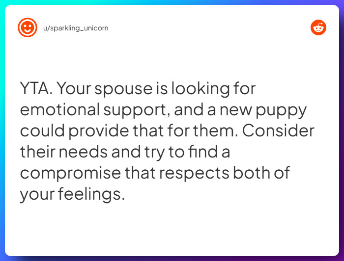 Comment from u/sparkling_unicorn