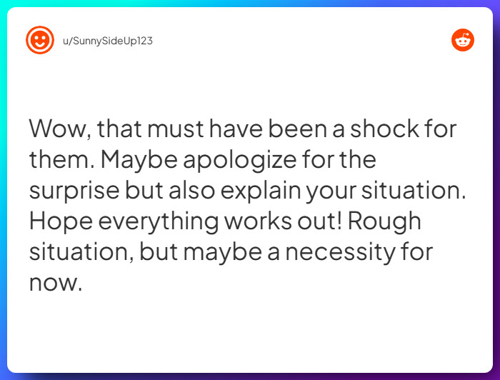 Comment from u/SunnySideUp123