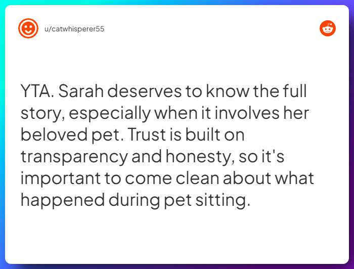 Comment from u/catwhisperer55