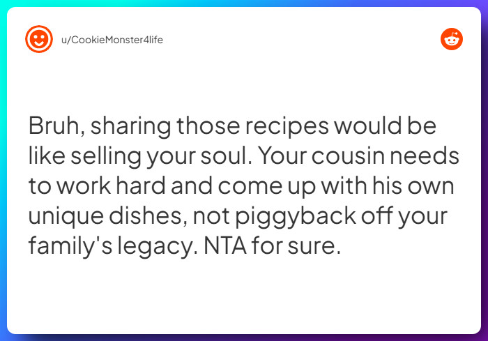 Comment from u/CookieMonster4life