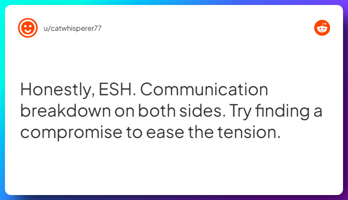 Comment from u/catwhisperer77