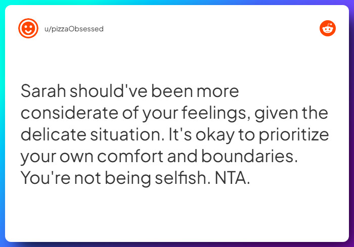 Comment from u/pizzaObsessed