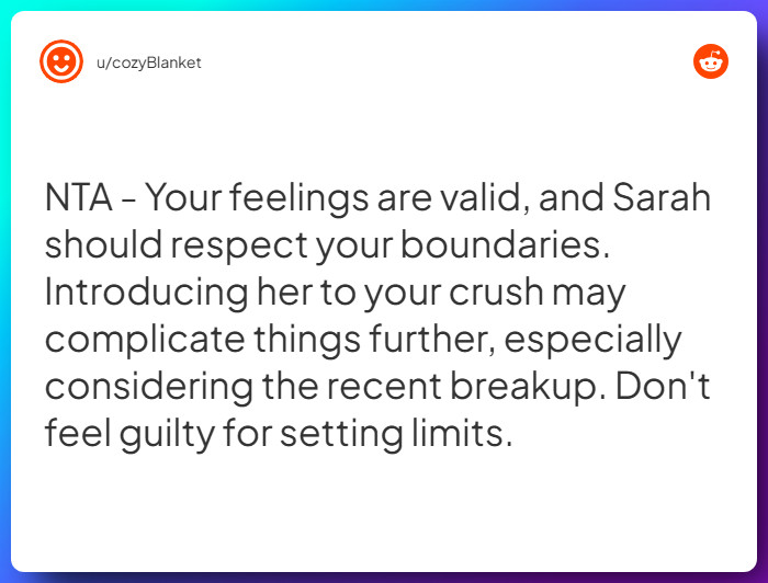 Comment from u/cozyBlanket