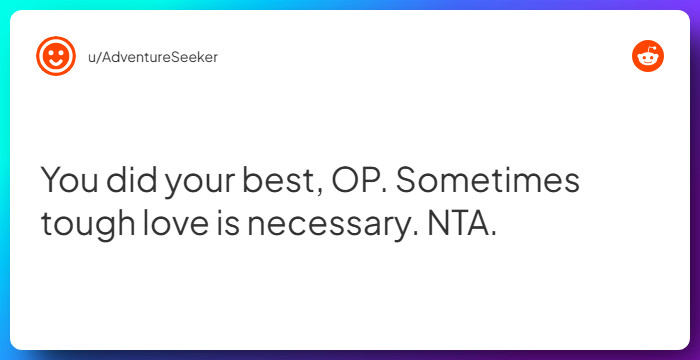 Comment from u/AdventureSeeker