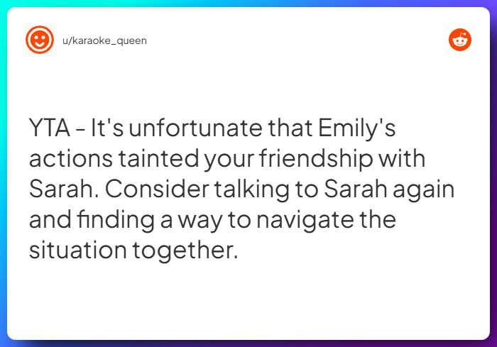 Comment from u/karaoke_queen