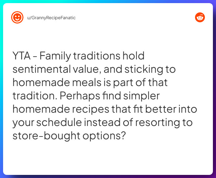 Comment from u/GrannyRecipeFanatic