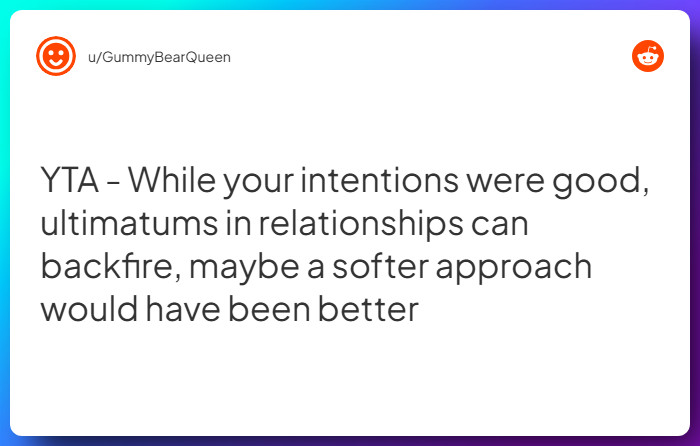 Comment from u/GummyBearQueen