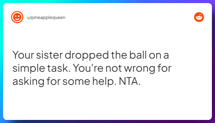 Comment from u/pineapplequeen