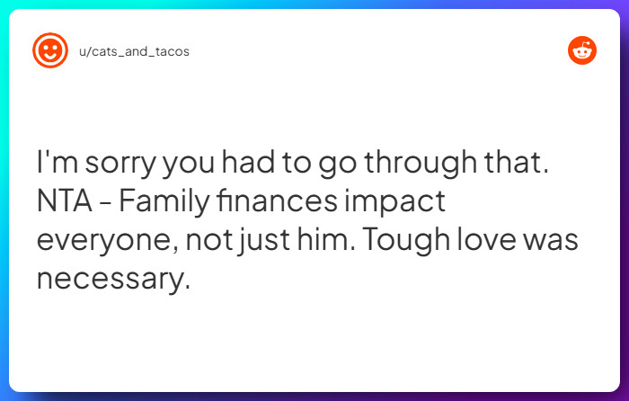 Comment from u/cats_and_tacos