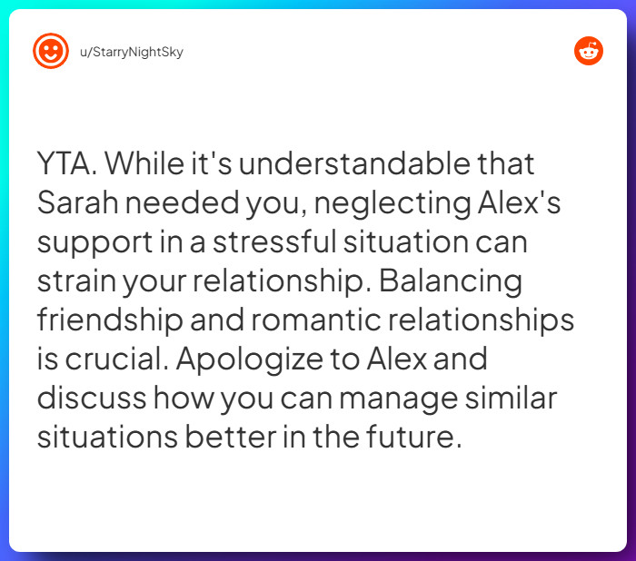Comment from u/StarryNightSky