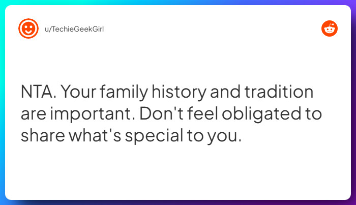 Comment from u/TechieGeekGirl
