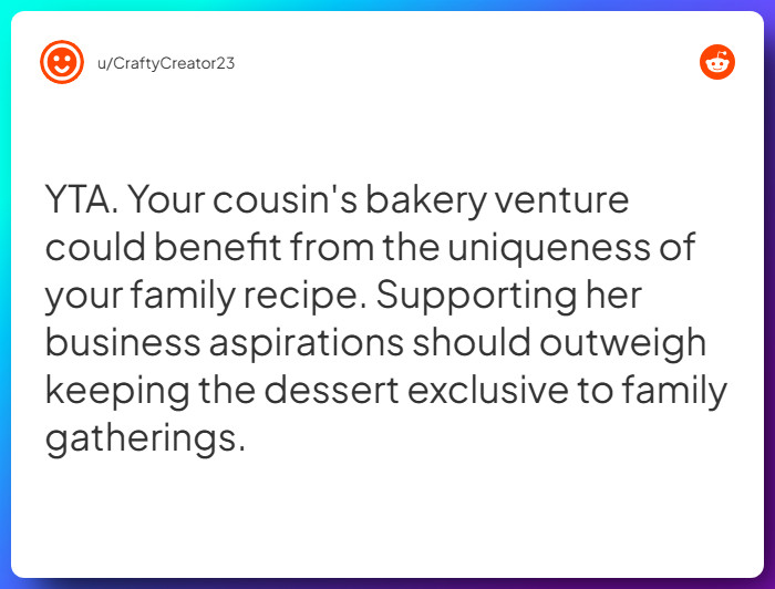 Comment from u/CraftyCreator23