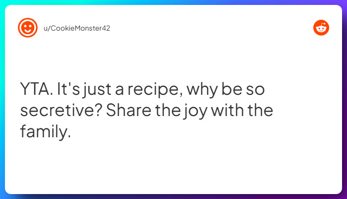 Comment from u/CookieMonster42