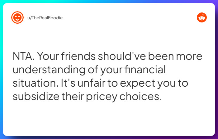 Comment from u/TheRealFoodie
