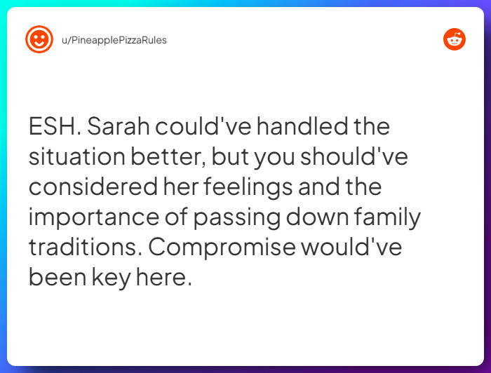 Comment from u/PineapplePizzaRules