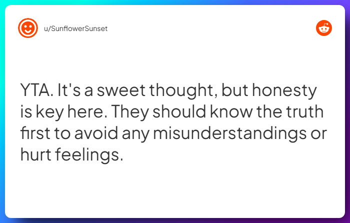 Comment from u/SunflowerSunset