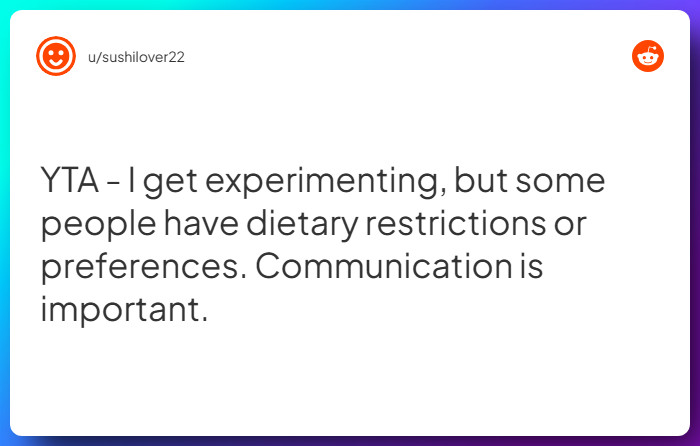 Comment from u/sushilover22
