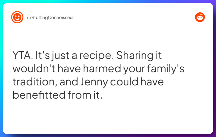 Comment from u/StuffingConnoisseur