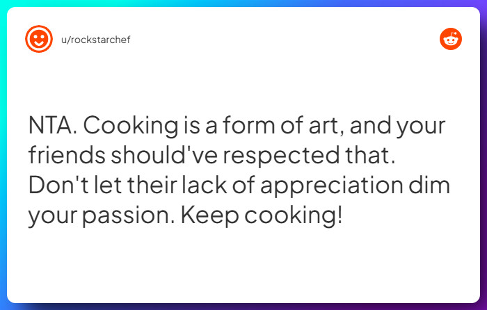 Comment from u/rockstarchef