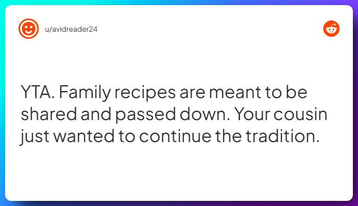 Comment from u/avidreader24