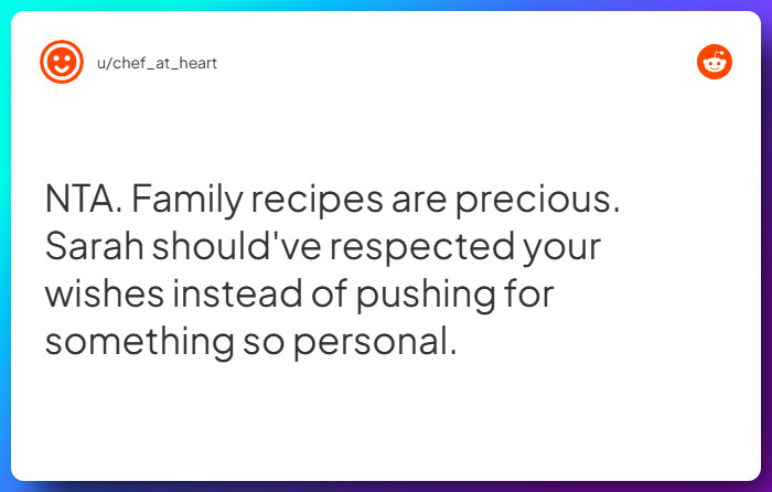 Comment from u/chef_at_heart