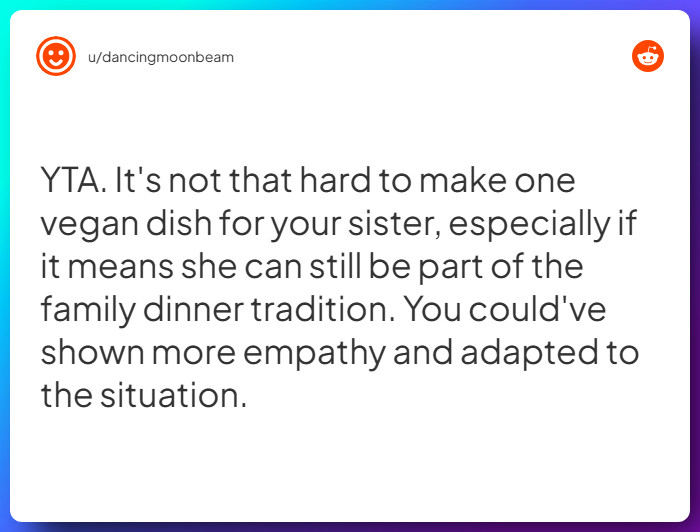 Comment from u/dancingmoonbeam