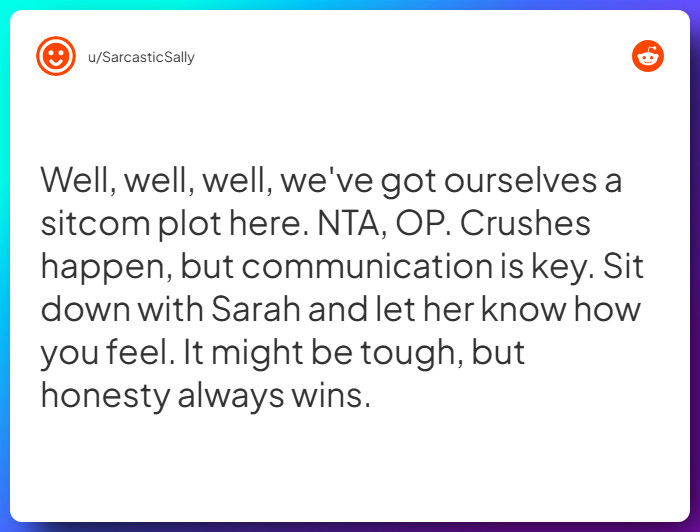 Comment from u/SarcasticSally