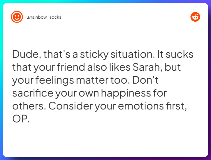 Comment from u/rainbow_socks