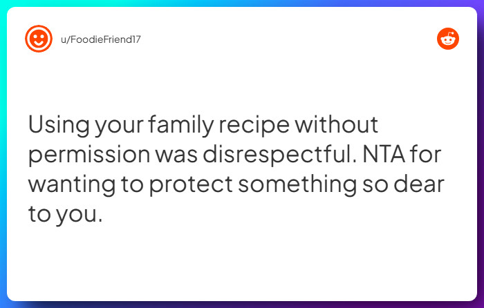 Comment from u/FoodieFriend17