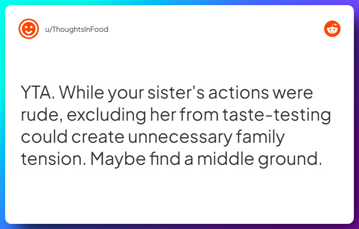 Comment from u/ThoughtsInFood