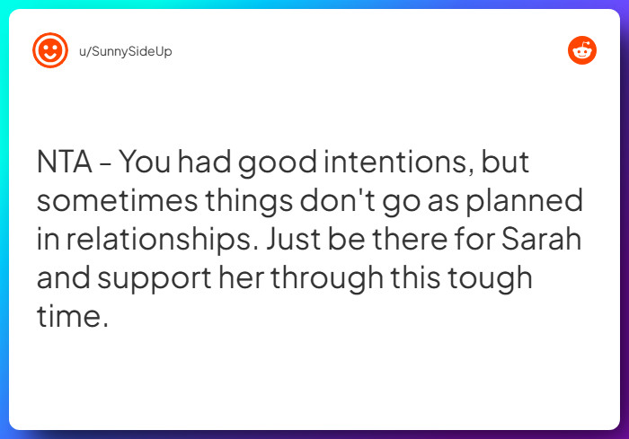 Comment from u/SunnySideUp