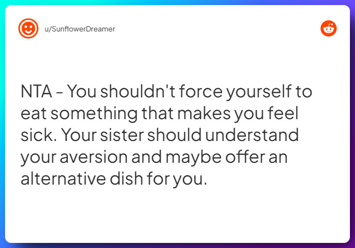 Comment from u/SunflowerDreamer