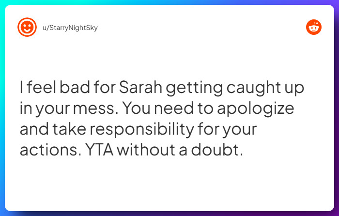 Comment from u/StarryNightSky