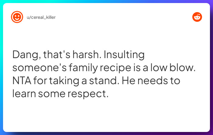 Comment from u/cereal_killer