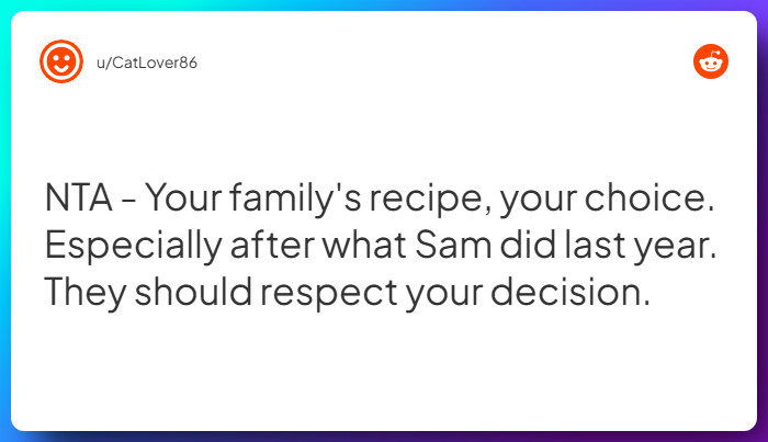 Comment from u/CatLover86
