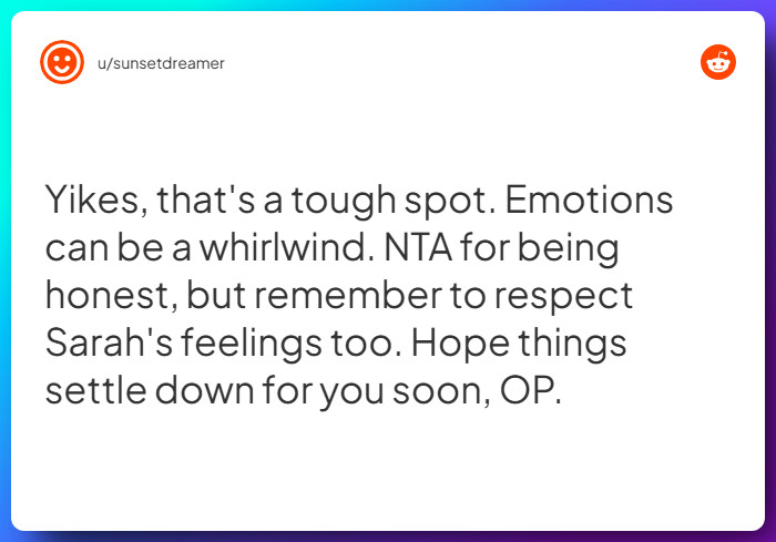 Comment from u/sunsetdreamer