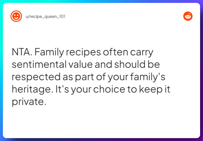 Comment from u/recipe_queen_101