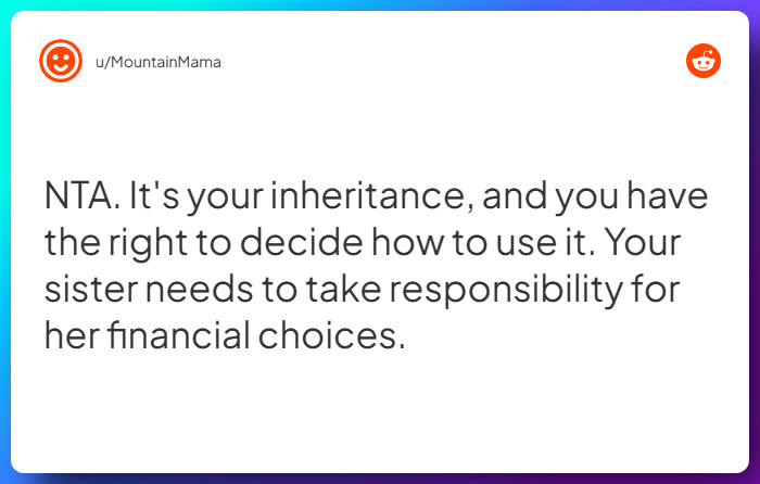 Comment from u/MountainMama