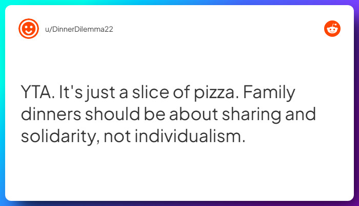 Comment from u/DinnerDilemma22
