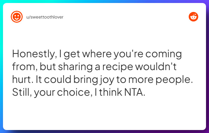 Comment from u/sweettoothlover
