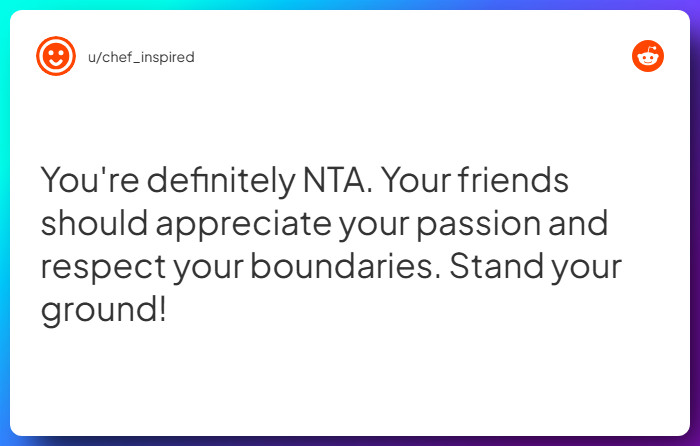 Comment from u/chef_inspired